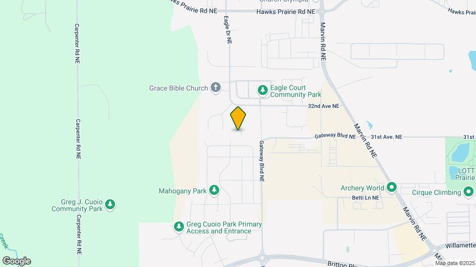 6913 Delaney Ln NE Map and Location Details