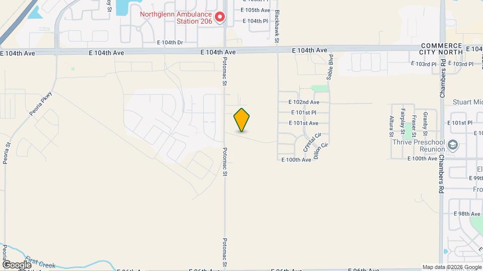 10065 Abilene St Mapa y Detalles de la Ubicación