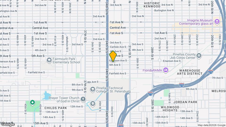 3311 6th Ave S Mapa y Detalles de la Ubicación