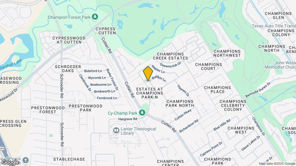 14227 Championship Ln Map and Location Details