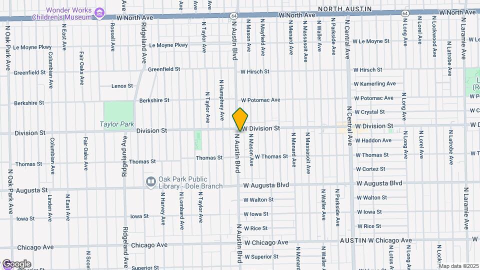 1145 N Austin Blvd Mapa y Detalles de la Ubicación