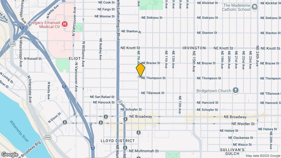 2204 NE 7th Ave Map and Location Details