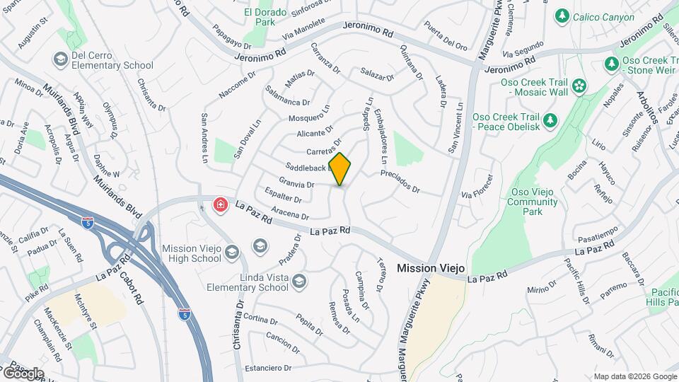 24935 Spadra Ln Map and Location Details