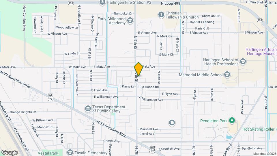 2202 N 7th St Map and Location Details