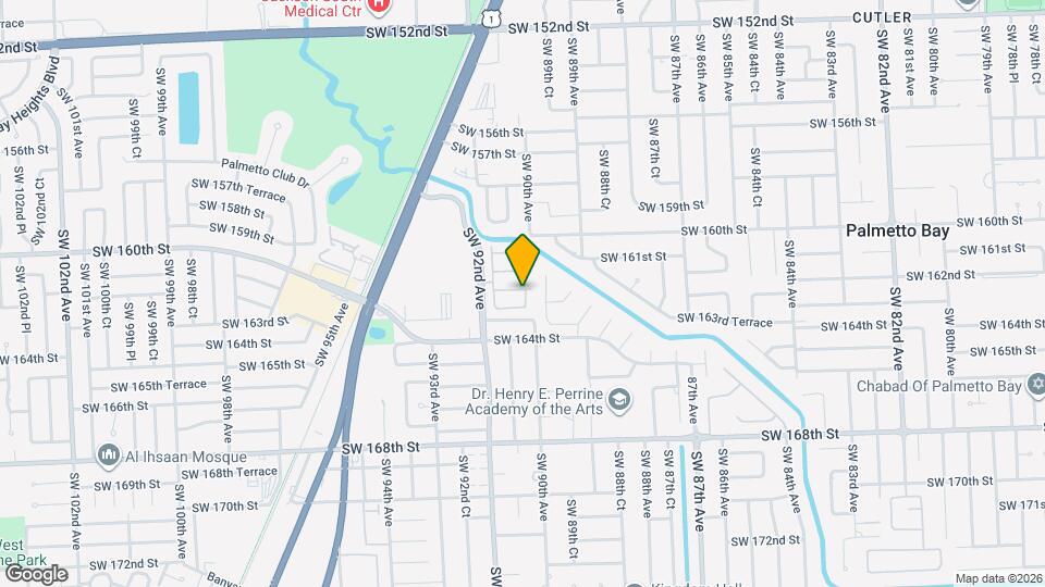 9030 SW 162nd St Map and Location Details