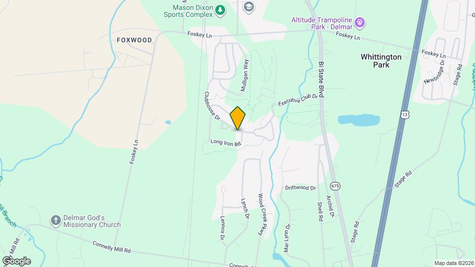 9118 Clubhouse Dr Map and Location Details