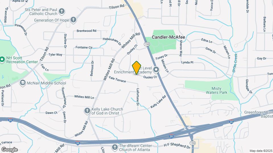 2417 Ousley Ct Map and Location Details