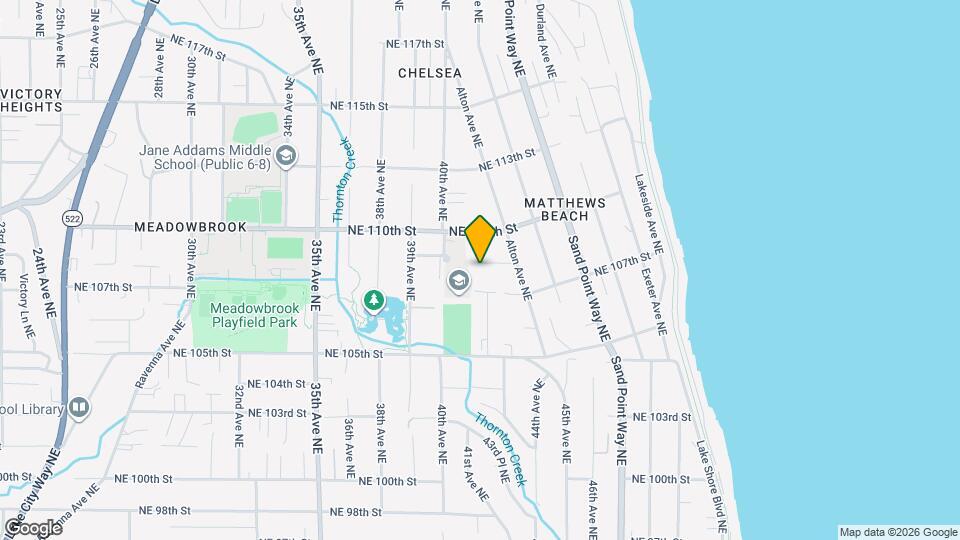 4037 NE 109th St Map and Location Details