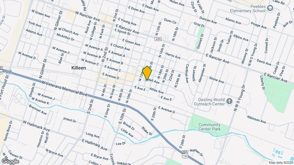 308 N 14th St Mapa y Detalles de la Ubicación