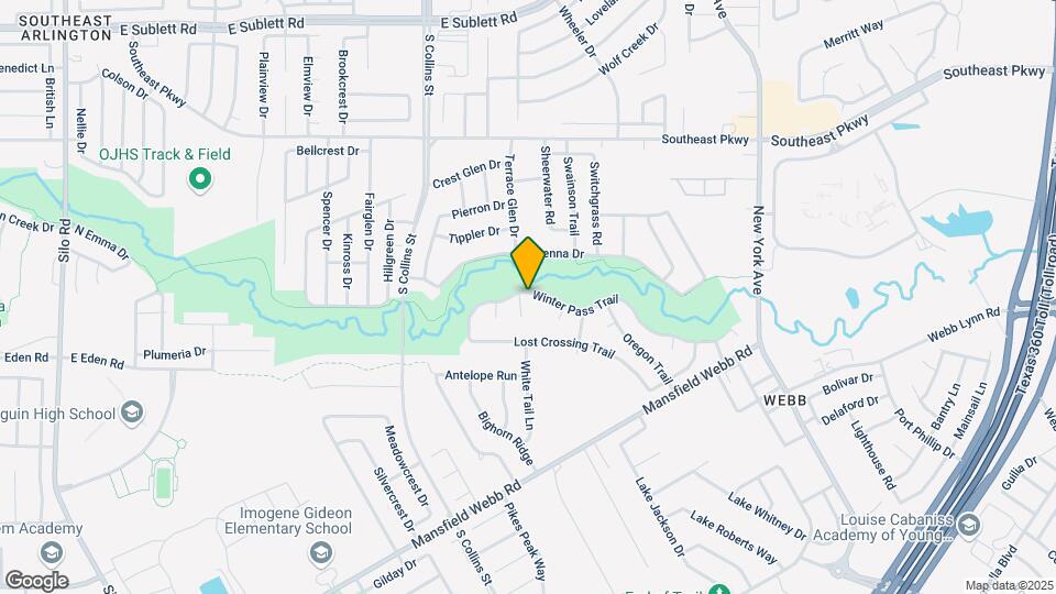 6701 Spur Ridge Ct Map and Location Details