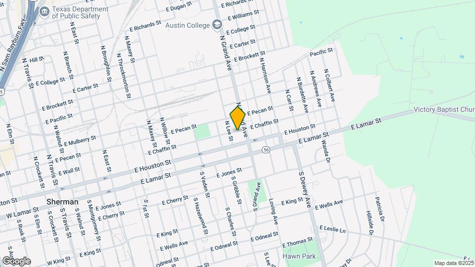 1410 Chaffin St Map and Location Details