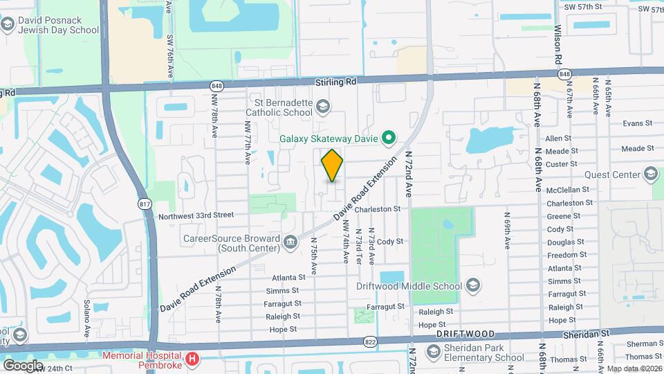 3335 Palomino Dr Map and Location Details