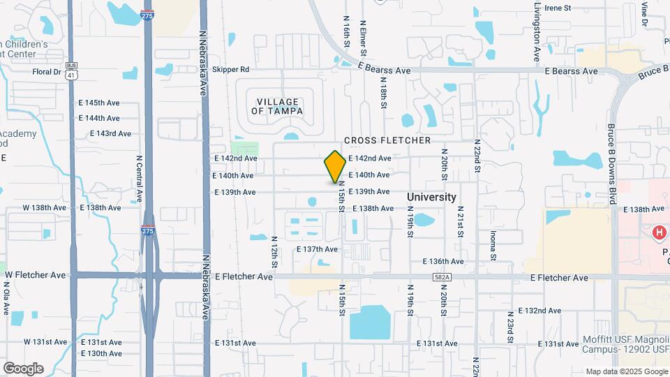 1436 E 139th Ave Mapa y Detalles de la Ubicación