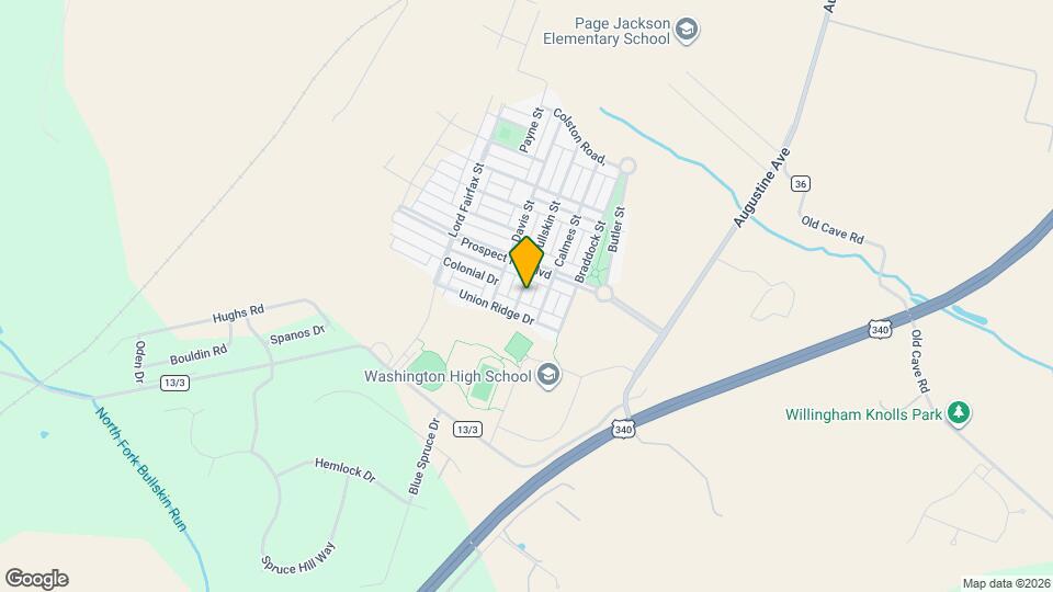 341 Bullskin St Map and Location Details