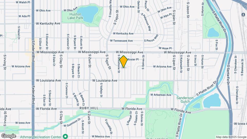 1251 S Seneca Way Map and Location Details