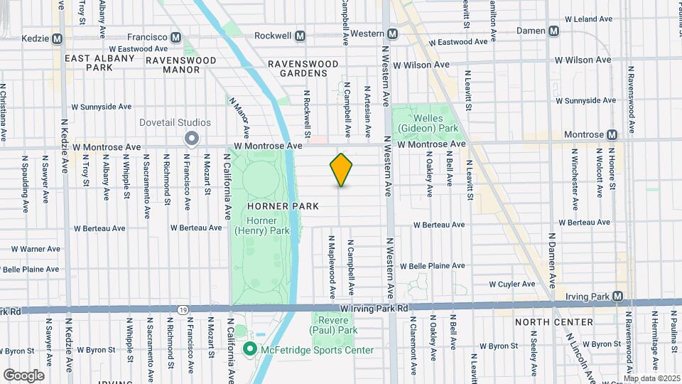 4255 N Campbell Ave Map and Location Details