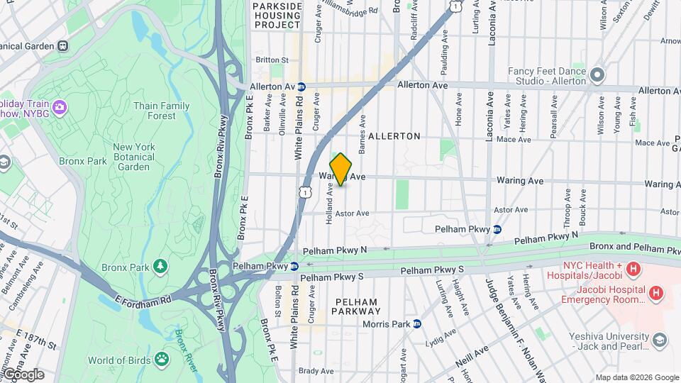 2333 Wallace Ave, Unit Ground floor Mapa y Detalles de la Ubicación