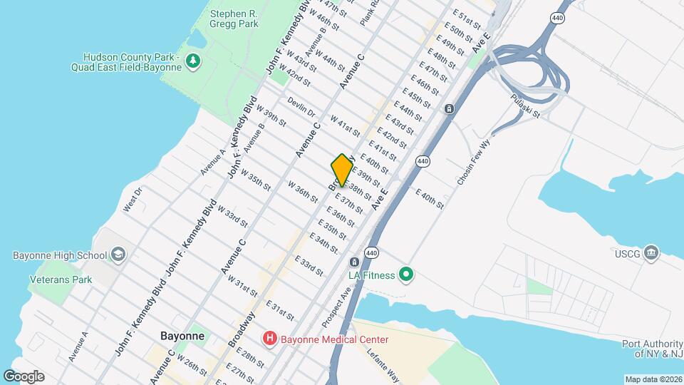 11 E 37th St Map and Location Details