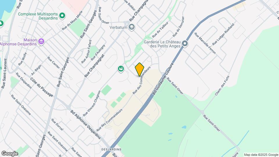 16 Du Charbonnier St Map and Location Details