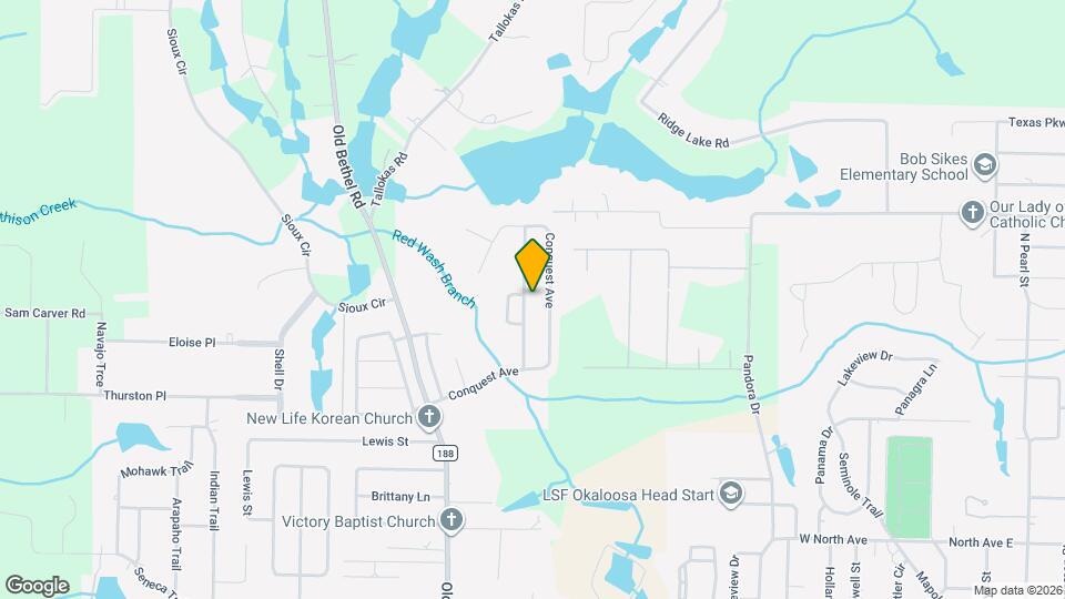 416 Triton St Map and Location Details