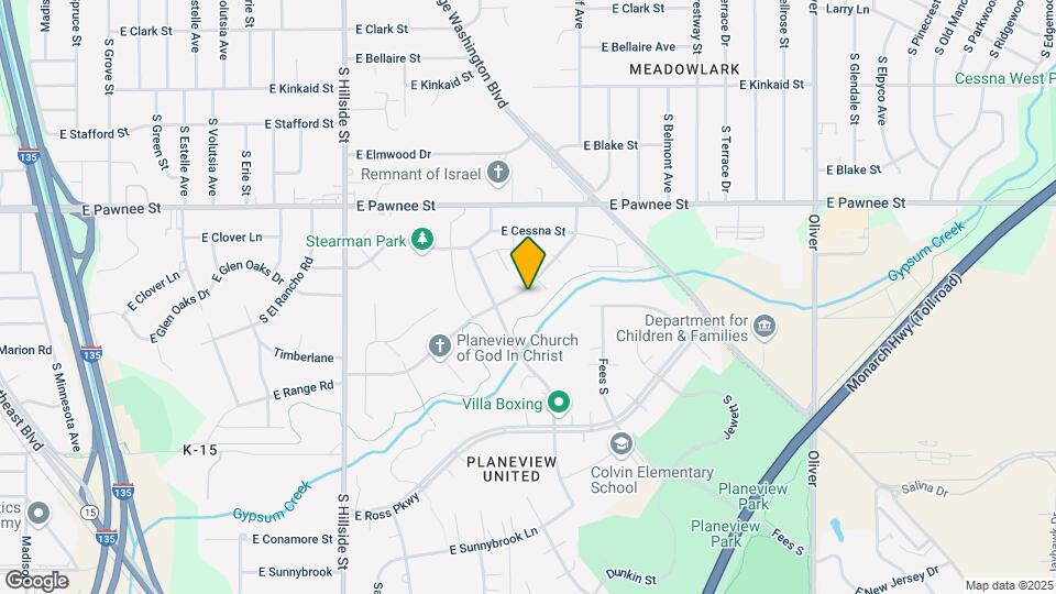 3829 E Roseberry St Map and Location Details