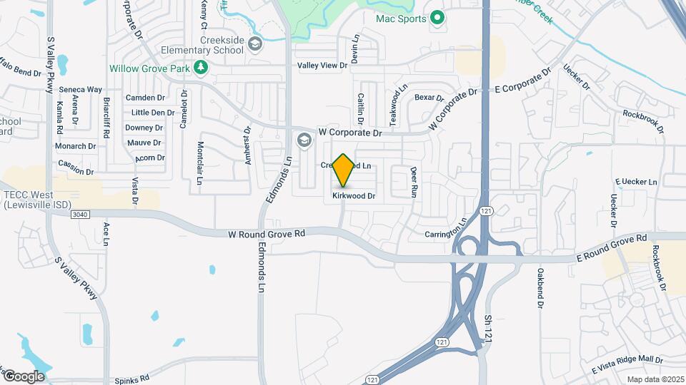 421 Kirkwood Dr Map and Location Details