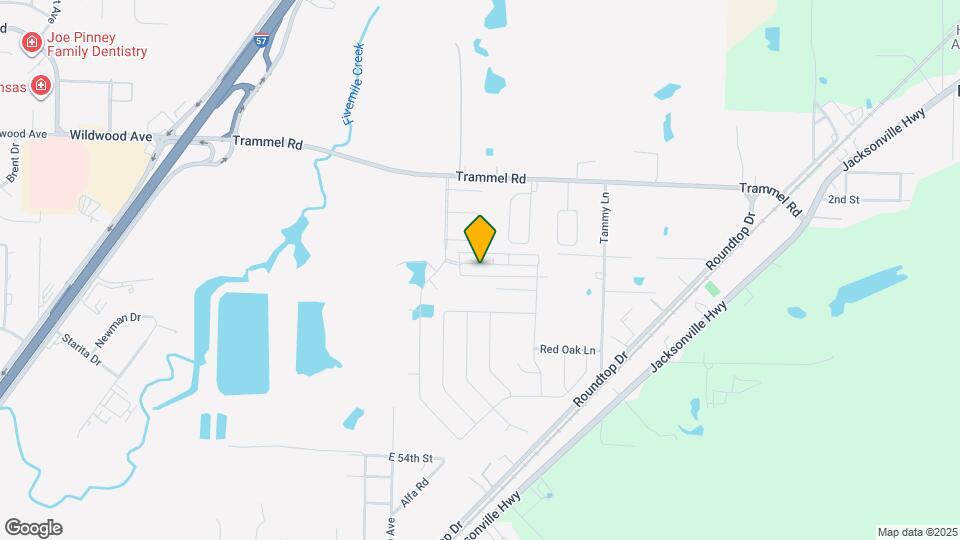 6509 Ridgemist Ln Map and Location Details