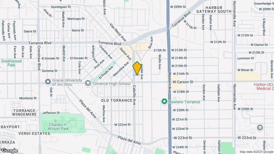 Cabrillo Family Apartments Map and Location Details
