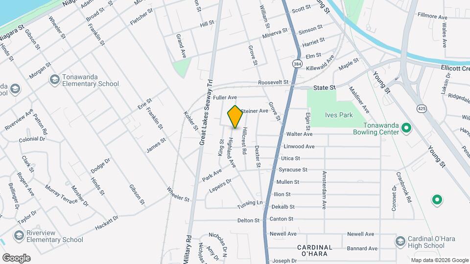 77 Highland Ave, Unit 2 Map and Location Details