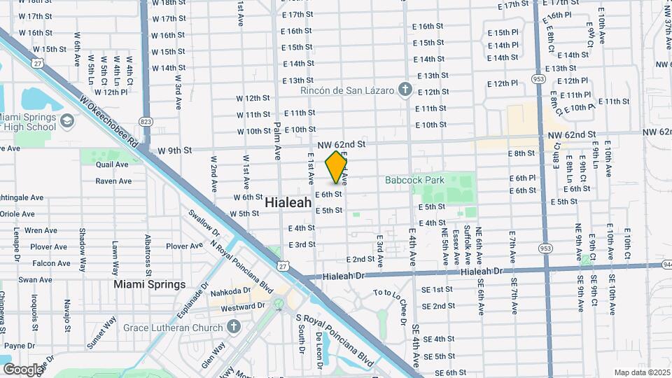 165 E 6th St Map and Location Details