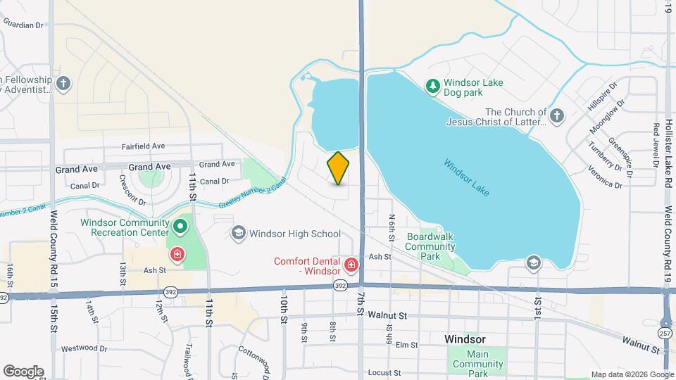 765 Bluegrass Way Map and Location Details