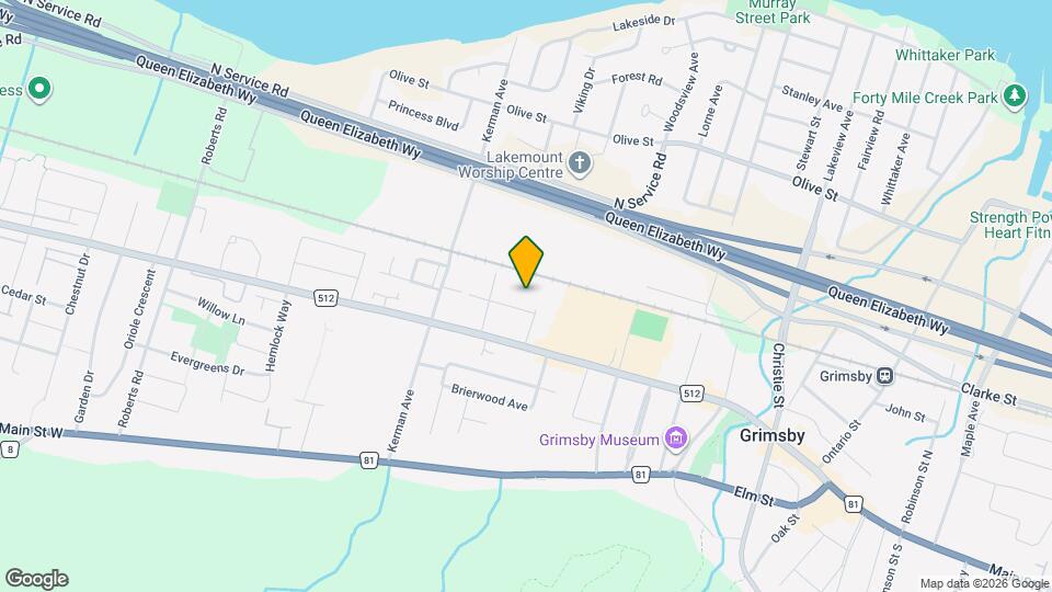 30 Niagara St Map and Location Details