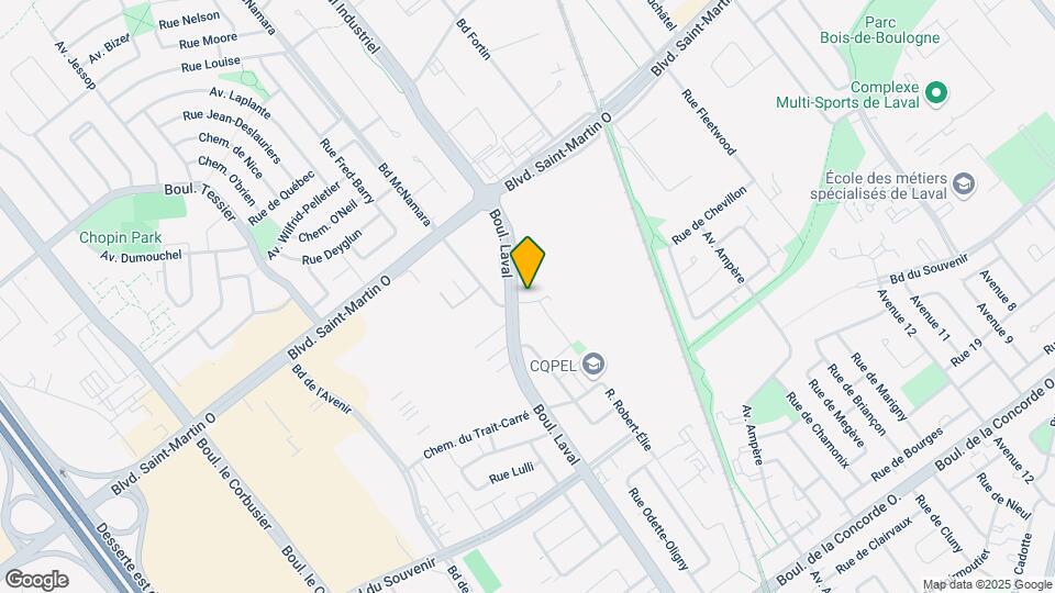1 Month Free RentThe Topaz Laval Apartments Map and Location Details