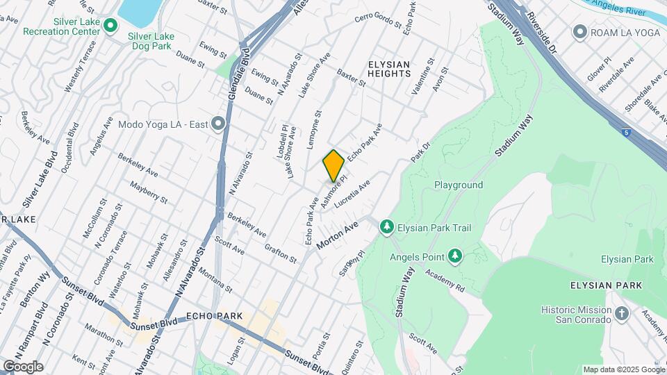 1821 Ashmore Pl Map and Location Details