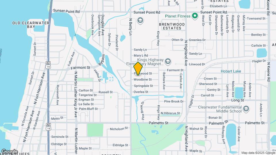 1316 Woodbine St Map and Location Details