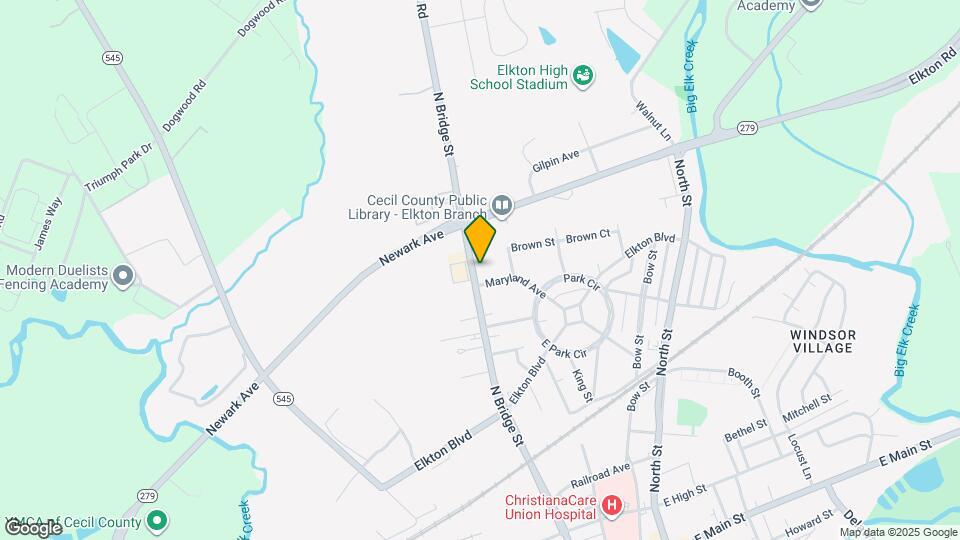 706 N Bridge St Map and Location Details