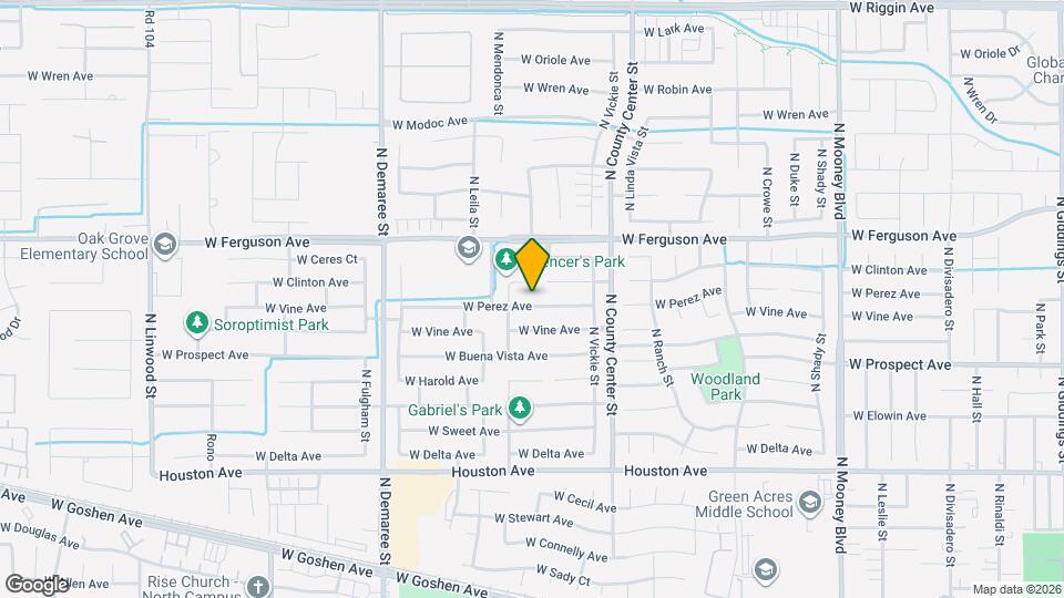 3126 W Perez Ave Map and Location Details