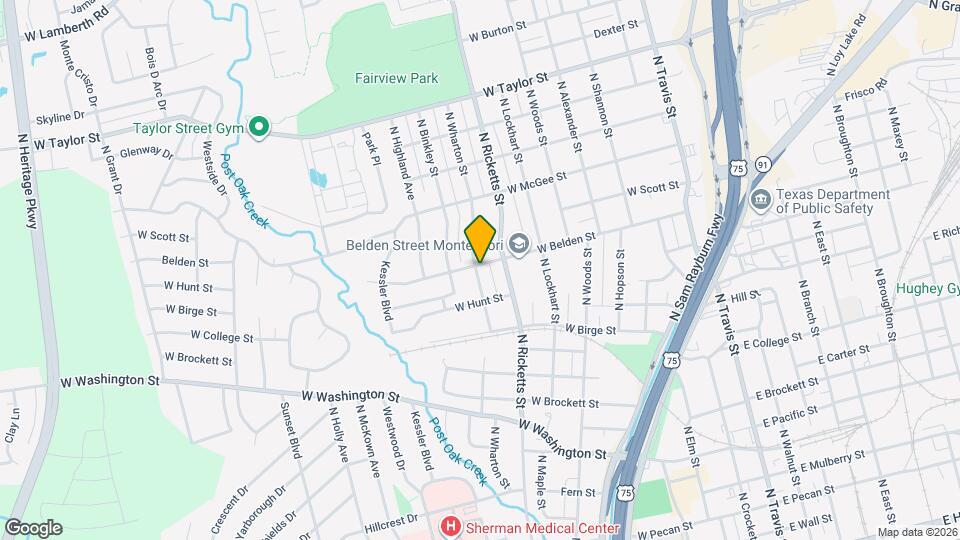 718 W Belden St Mapa y Detalles de la Ubicación