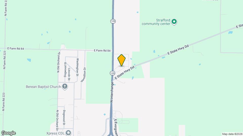 413 E Doxey St Map and Location Details