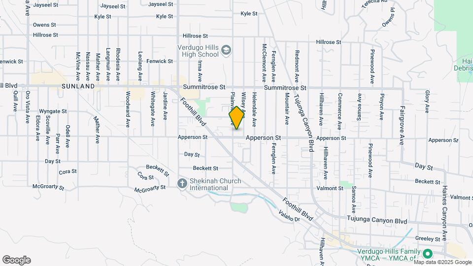 10308 Plainview Ave Mapa y Detalles de la Ubicación