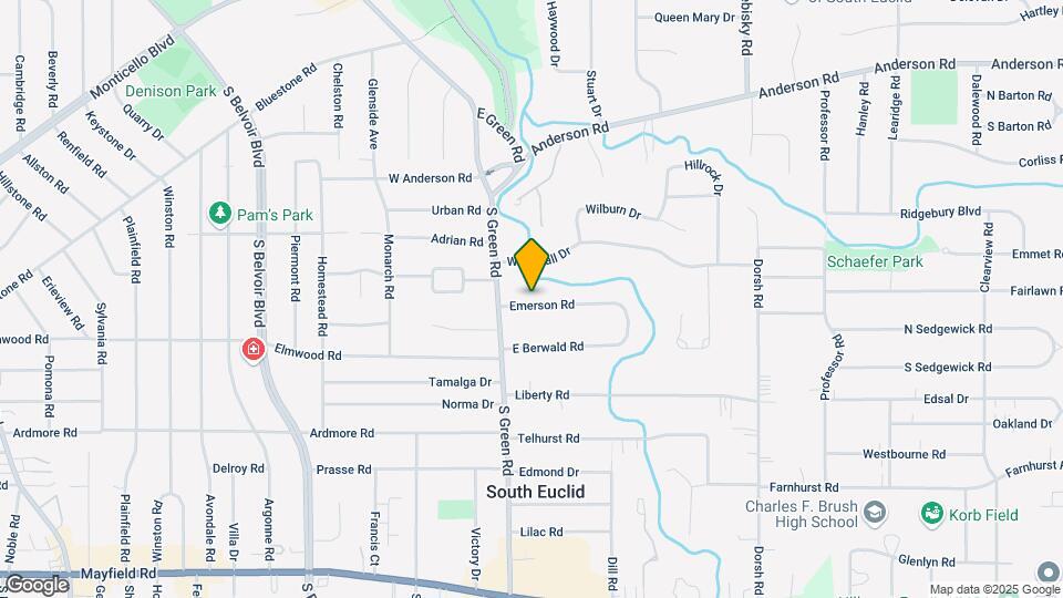 4485 Emerson Rd Map and Location Details