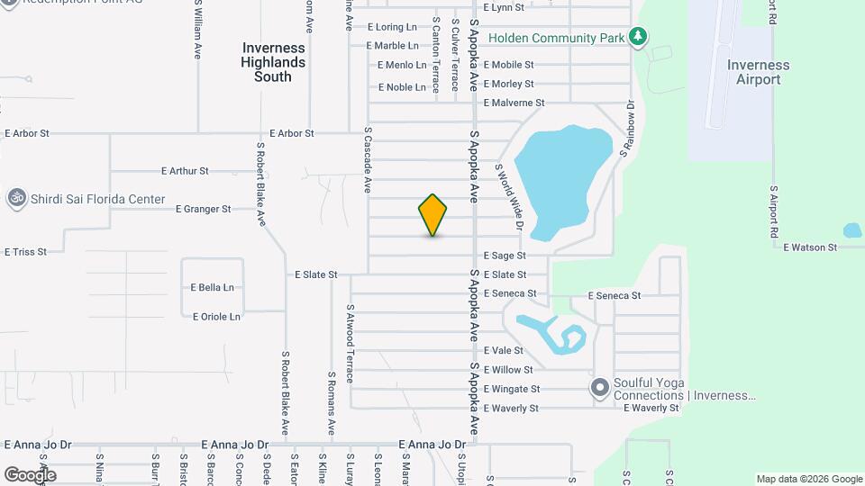 6162 E Rush St Map and Location Details