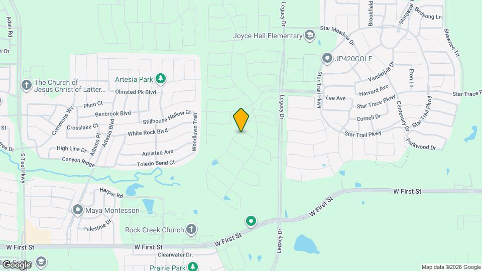 2591 Bishop Ct Map and Location Details