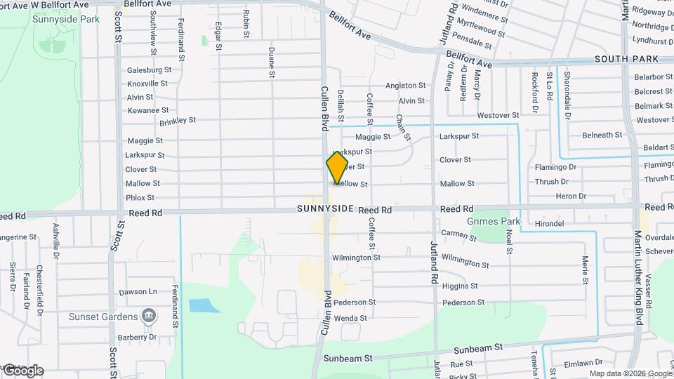4710 Mallow St Map and Location Details