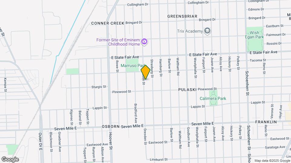 19568 Dresden St Map and Location Details