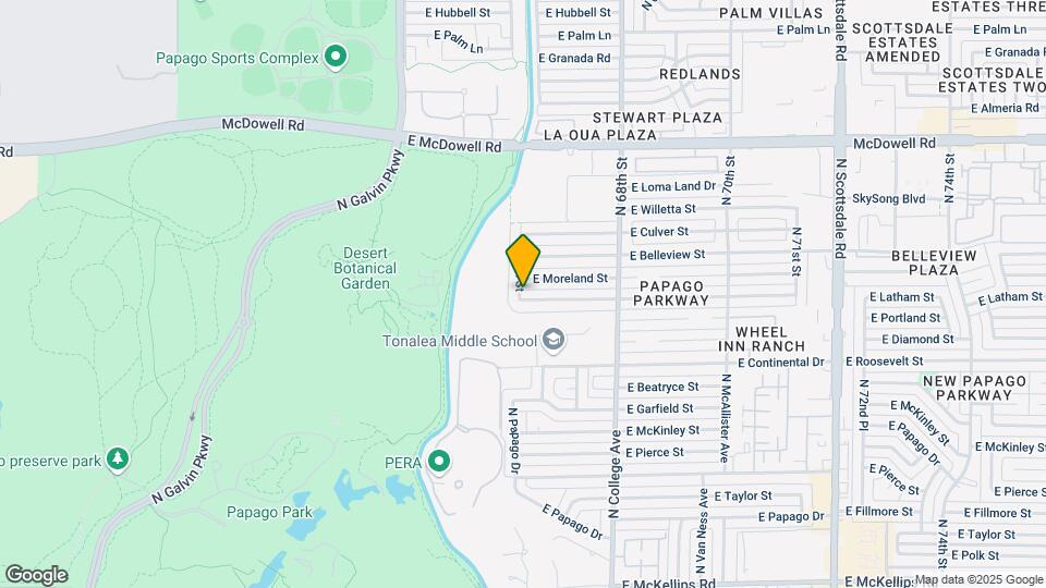 6608 E Latham St Map and Location Details