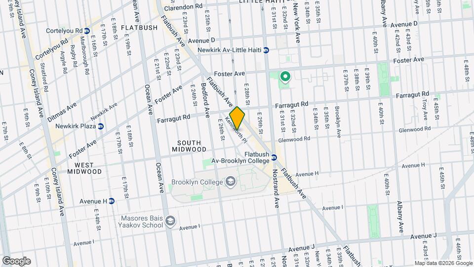 50 Kenilworth Pl, Unit 3A Map and Location Details