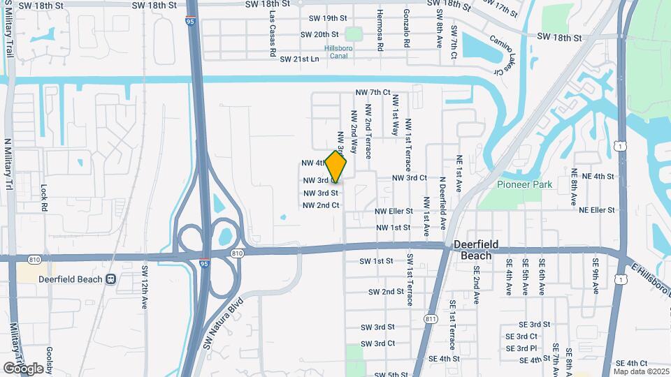 309 NW 3rd St Map and Location Details