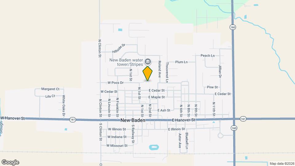 113 E Poos Dr, Unit 115A Map and Location Details