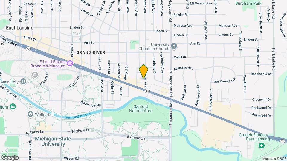 141 Spartan Ave Map and Location Details